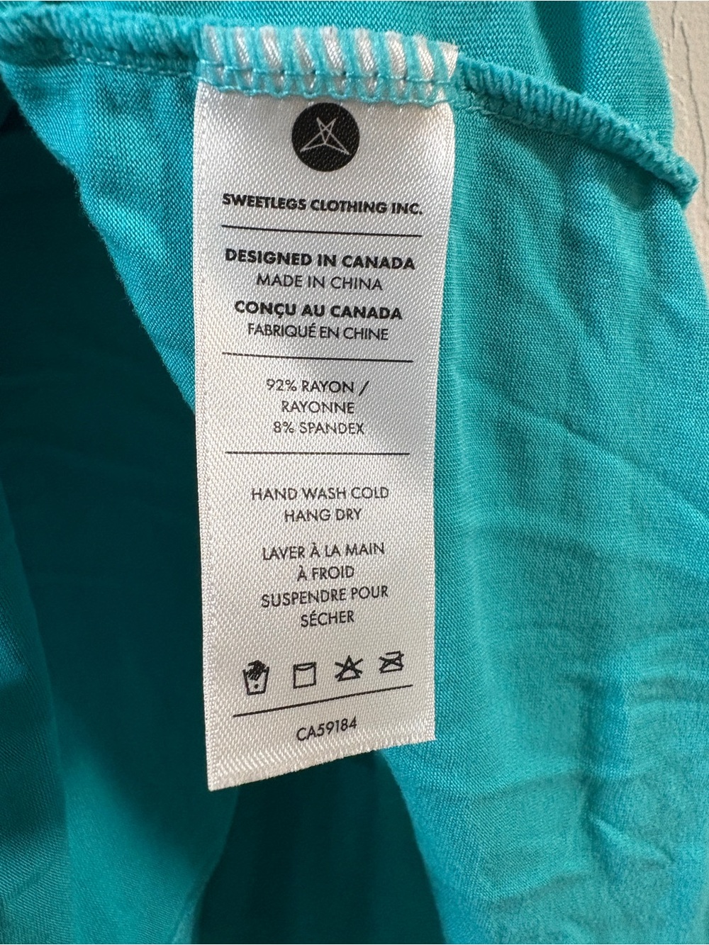 Sleeveless Asymmetrical Teal Maxi Dress - Picture 5 of 6